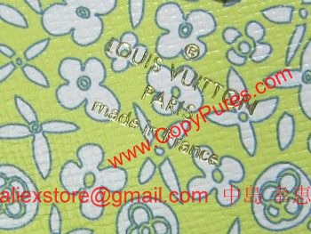 LOUIS VUITTON　ルイヴィトン　モノグラム・フルリ　LV　フラワー・モチーフ　ヴェール　Wホック財布　ポルトフォイユ・エリーズ　M60237